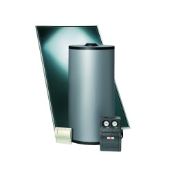 Zonneboilersysteem collector / 120 liter rvs boiler